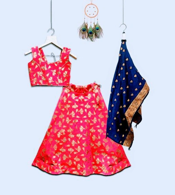 Stylolook Kids Lehanga Cholli - Multicolour, 5 to 12 years