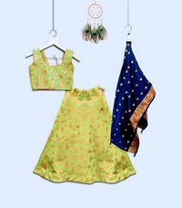 Stylolook Kids Lehanga Cholli - Multicolour, 5 to 12 years