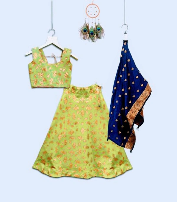 Stylolook Kids Lehanga Cholli - Multicolour, 5 to 12 years