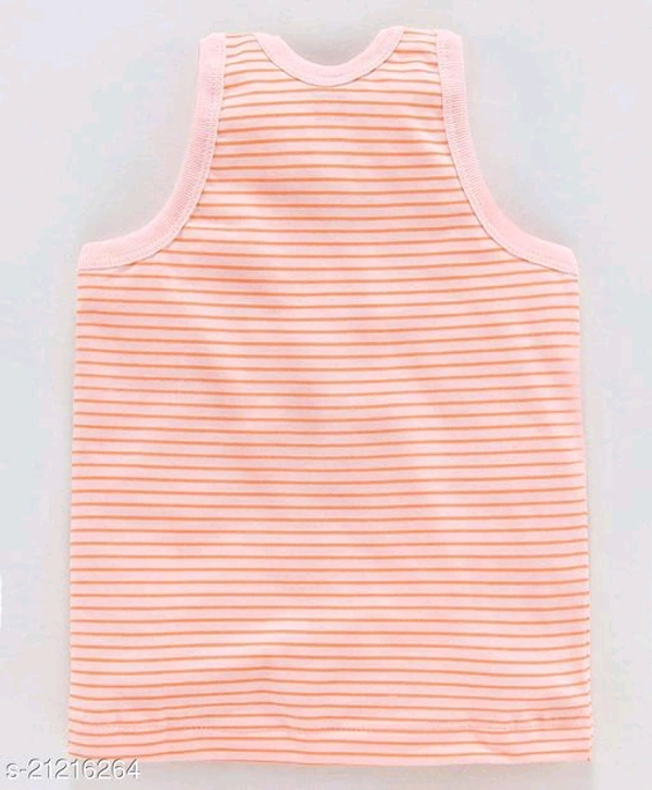 Stylolook Combo Of Girls And Boys Cotton Printed Vests - Multicolour, 3 month to 8 years