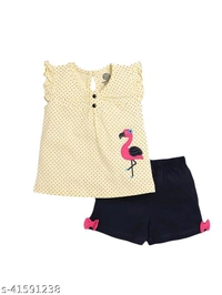 Stylolook Flawless Comfy Kids Tops Ànd Bottom Set - Multicolour, 12 month to 3 years