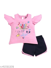 Stylolook Flawless Comfy Kids Tops Ànd Bottom Set - Multicolour, 12 month to 3 years