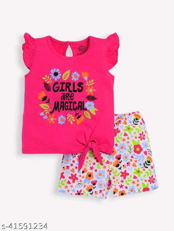 Stylolook Flawless Comfy Kids Tops Ànd Bottom Set - Multicolour, 12 month to 3 years
