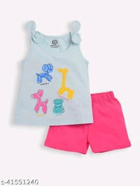 Stylolook Combo Of Fency Top and Bottoms For Kids - Multicolour, 1 to 2 years
