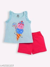 Stylolook Combo Of Fency Top and Bottoms For Kids - Multicolour, 1 to 2 years
