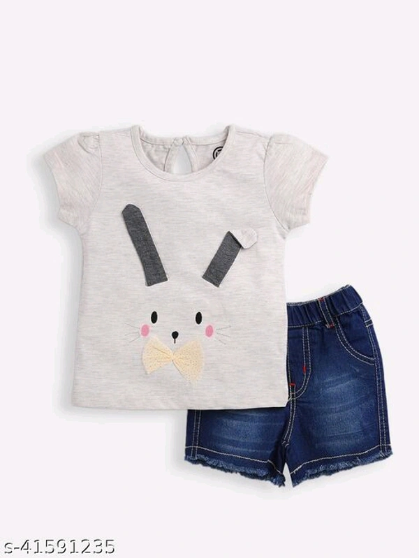 Stylolook Combo Of Fency Top and Bottoms For Kids - Multicolour, 1 to 2 years