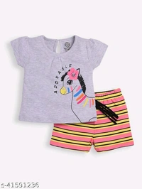 Stylolook Combo Of Fency Top and Bottoms For Kids - Multicolour, 1 to 2 years