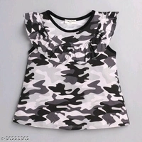 Charmlook Girls Fency T-shirts - Multicolour, 9 to 14 years