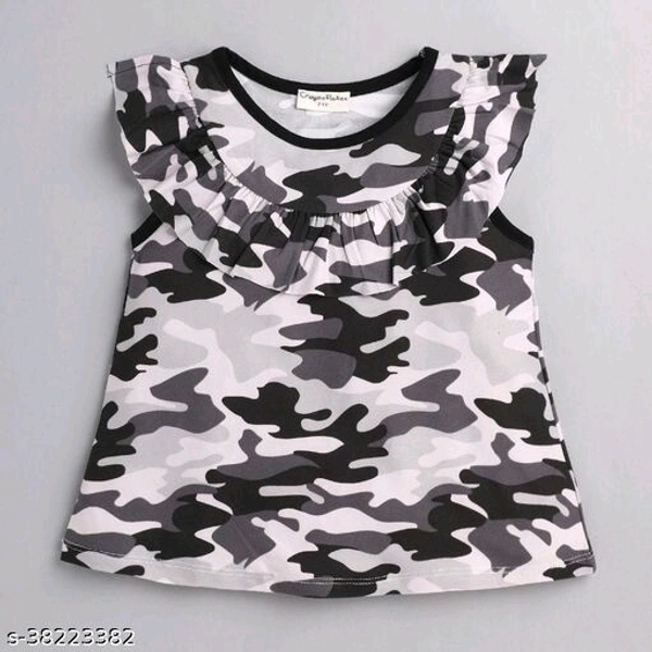Charmlook Girls Fency T-shirts - Multicolour, 9 to 14 years