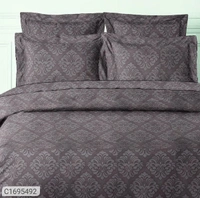Charmlook *Catalog Name:* Floral Embossed Double Bedsheet Vol-2*Details:*Description: It has 1 Piece of Floral Embossed Double Bedsheet with 2 Pieces of Pillow CoversFabric: Italian Glace CottonDimension(L X W in inches); Bedsheet: 90 x 95, Pillow Cover: 18 X 28Work: Floral Embossed Thread Count: 140Product Weight (in gm): 850Packaging Dimensions (in cm): 30 x 25 x 6Designs(डिज़ाइन): 3💥 *FR - Multicolour, Standered