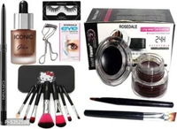 Charmlook Combo Of Cosmetic Accessories - Multicolour, Free
