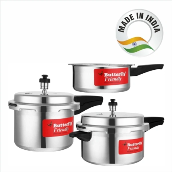 Butterfly pressure Cooker - white, Free