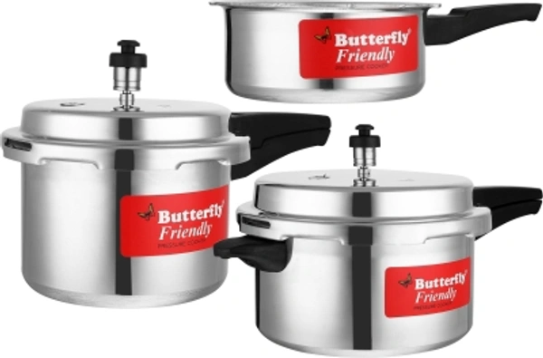 Butterfly pressure Cooker - white, Free