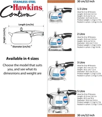 Hawkins Pressure Cooker - silver, Big