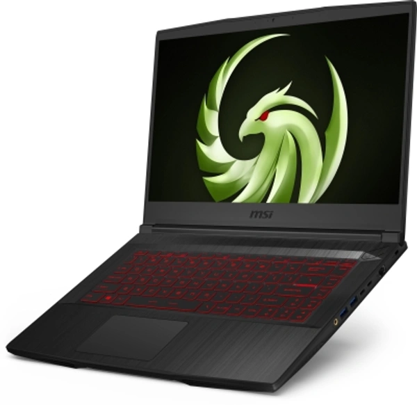 MSI Bravo 15 Ryzen 5 Hexa Core 4600H - (8 GB/512 GB SSD/Windows 10 Home/4 GB Graphics/AMD Radeon RX 5500M/60 Hz) Bravo 15 A4DDR-420IN Gaming Laptop15.6 inch Full HD LED Backlit IPS Display (60Hz Refresh Rate, 45%NTSC Color Gamut)Light Laptop without Optical Disk DrivePre-installed Genuine Windows 10 OS7  - Black, standered