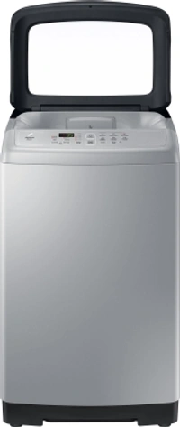 Samsung SAMSUNG 6.5 kg Diamond Drum feature Fully Automatic Top Load SilverColor: Imperial Silver, Silver, Sparkling Grey, Imperial SilverCapacity: 6.2 kg, 6.5 kg, 7 kg, 7.5 kgStar Rating: 3, Non-RatedFully Automatic Top Load Washing Machines are ergonomically friendly and provide great wash quality680 rpm  : Higher the spin speed, lower the drying time3 Star Rating6.5 kg10 Days Replacemen - white, standered