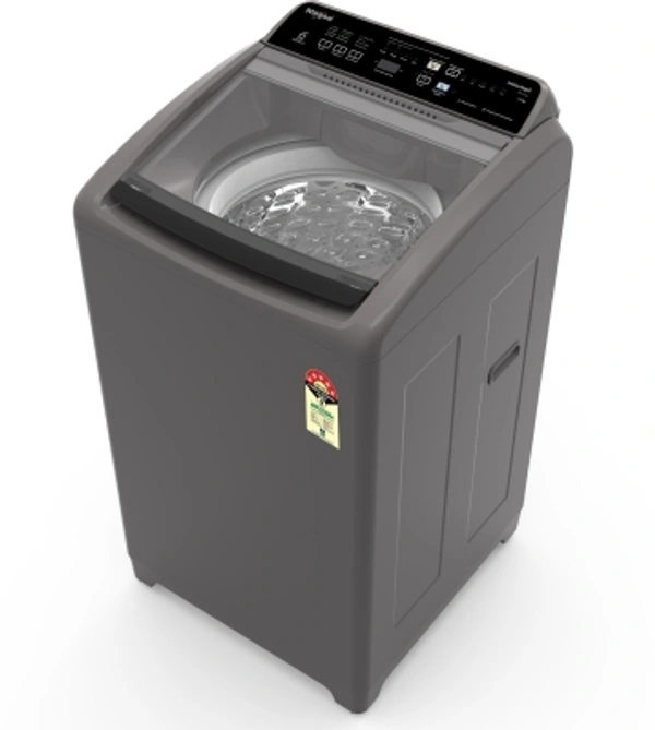 Whilpool 7.5 Kg Whirlpool 7.5 kg 5 Star, Hard Water wash Fully Automatic Top Load GreyColor: Full Body wine, Grey, wine (L3)Capacity: 7 kg, 7.5 kgFully Automatic Top Load Washing Machines are ergonomically friendly and provide great wash quality740 rpm  : Higher the spin speed, lower the drying timeNumber of wash programs - 125 Star Rating7.5 kg10 Days Replacement Policy, No questions asked. - light Grey, standered