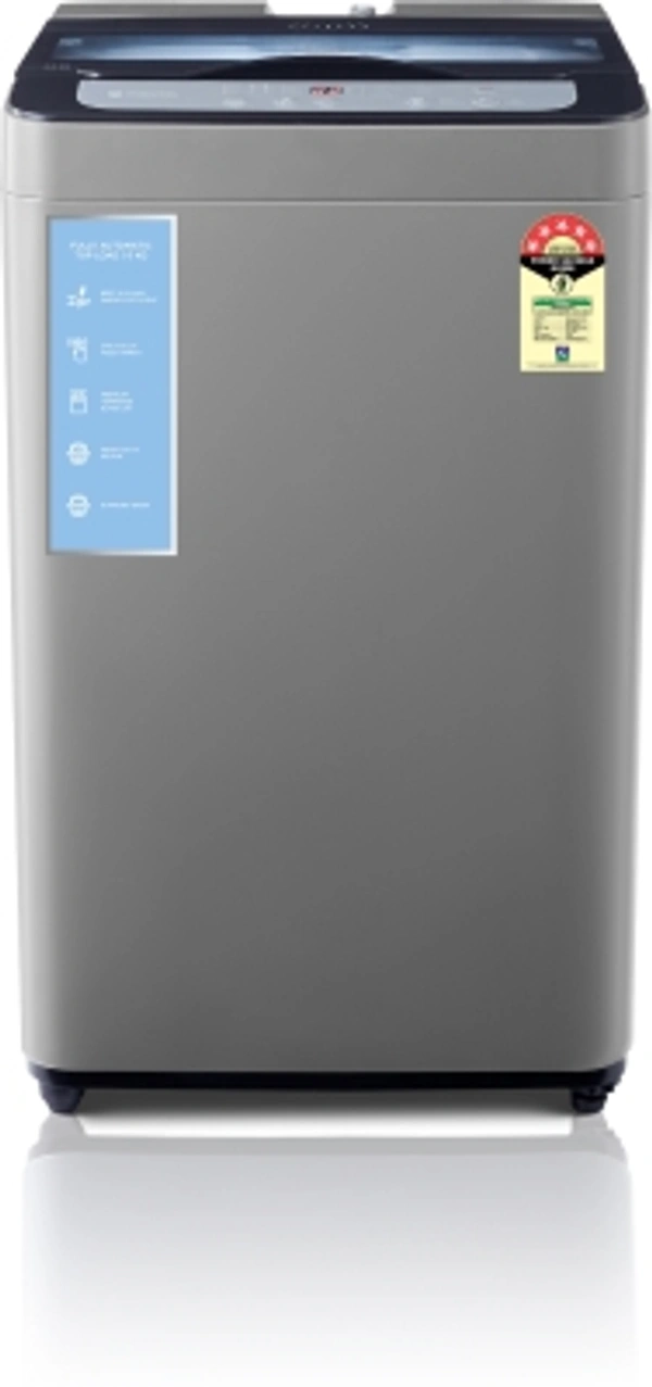 Motorola 6KG MOTOROLA 6 kg 5 Star Fully Automatic Top Load GreyCapacity: 6 kg, 6.5 kg, 7.5 kg, 8 kg, 10.5 kgConnectivity: Non-WiFi, WiFi EnabledFully Automatic Top Load Washing Machines are ergonomically friendly and provide great wash quality700 rpm  : Higher the spin speed, lower the drying timeNumber of wash programs - 85 Star Rating6 kg10 Days Replacement Policy, No questions asked. - light Grey, standered