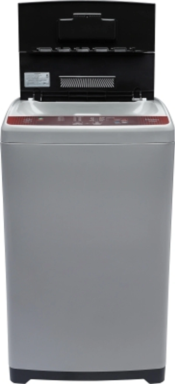 HAIER 6.5 Kg Haier 6.5 kg 5 star Ariel Wash Fully Automatic Top Load Brown, GreyColor: Brown, Grey, GreyCapacity: 6.2 kg, 6.5 kg, 7 kgStar Rating: 5, Non-RatedFully Automatic Top Load Washing Machines are ergonomically friendly and provide great wash quality800 rpm  : Higher the spin speed, lower the drying timeNumber of wash programs - 85 Star Rating6.5 kg10 Days Replacement Policy, No questio - Grey, standered