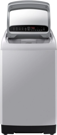 Samsung 7 KG SAMSUNG 7 kg 5 Star Inverter with Diamond Drum Fully Automatic Top Load SilverColor: Imperial Silver, Light Grey, Mangolia PlumCapacity: 6.5 kg, 7 kg, 8 kgFully Automatic Top Load Washing Machines are ergonomically friendly and provide great wash quality750 rpm  : Higher the spin speed, lower the drying time5 Star Rating7 kg10 Days Replacement Policy, No questions asked. - light Grey, standered