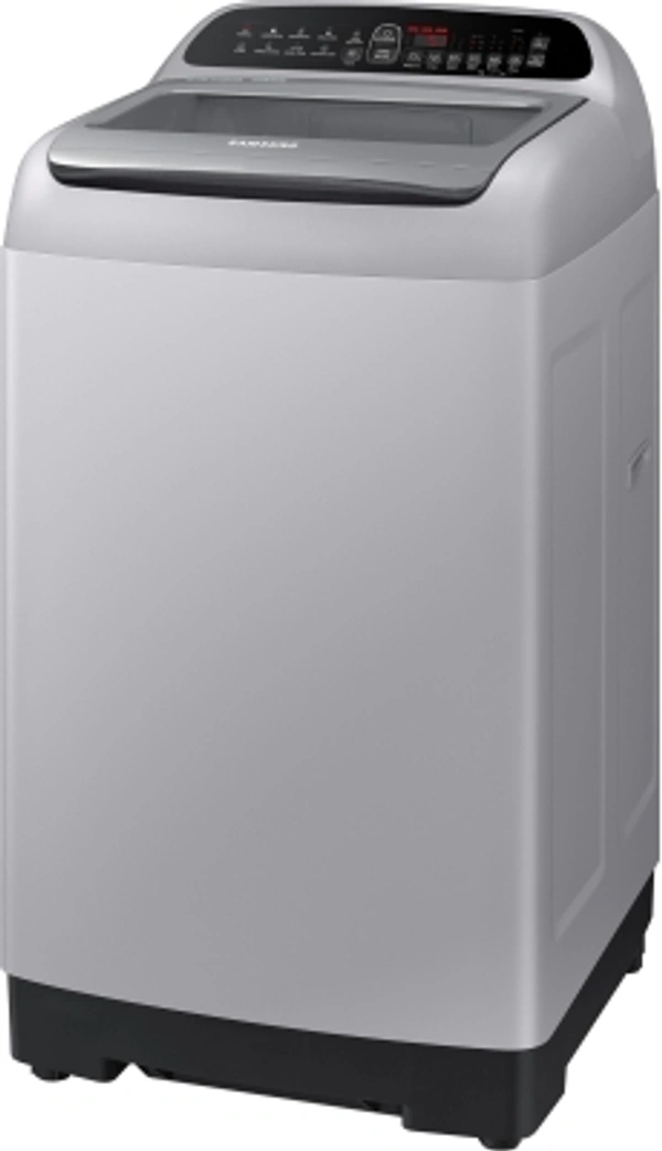 Samsung 7 KG SAMSUNG 7 kg 5 Star Inverter with Diamond Drum Fully Automatic Top Load SilverColor: Imperial Silver, Light Grey, Mangolia PlumCapacity: 6.5 kg, 7 kg, 8 kgFully Automatic Top Load Washing Machines are ergonomically friendly and provide great wash quality750 rpm  : Higher the spin speed, lower the drying time5 Star Rating7 kg10 Days Replacement Policy, No questions asked. - light Grey, standered