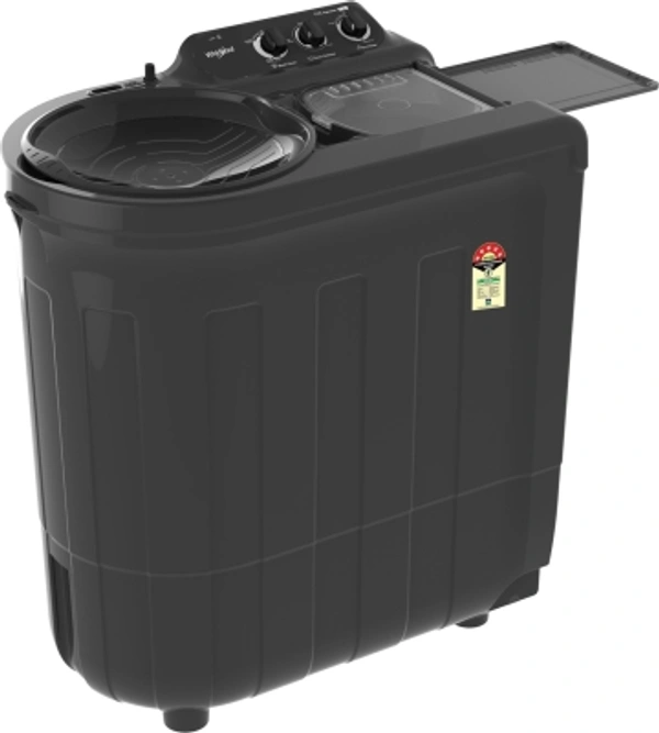 Whirlpool 7.5 Kg Whirlpool 7.5 kg 5 Star, Ace Wash Station Semi Automatic Top Load GreyColor: Coral Red, Grey Dazzle, Tulip PinkCapacity: 7.2 kg, 7.5 kg, 8.2 kgStar Rating: 5, Non-RatedSemi Automatic Top Load1400 rpm  : Higher the spin speed, lower the drying timeNumber of wash programs - 35 Star Rating7.5 kg10 Days Replacement Policy, No questions asked.Hurry, Only 4 left! - Dark Grey, standered