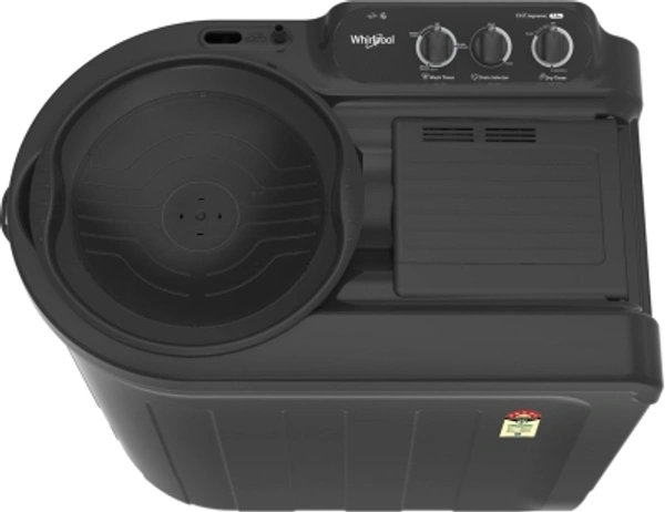 Whirlpool 7.5 Kg Whirlpool 7.5 kg 5 Star, Ace Wash Station Semi Automatic Top Load GreyColor: Coral Red, Grey Dazzle, Tulip PinkCapacity: 7.2 kg, 7.5 kg, 8.2 kgStar Rating: 5, Non-RatedSemi Automatic Top Load1400 rpm  : Higher the spin speed, lower the drying timeNumber of wash programs - 35 Star Rating7.5 kg10 Days Replacement Policy, No questions asked.Hurry, Only 4 left! - Dark Grey, standered