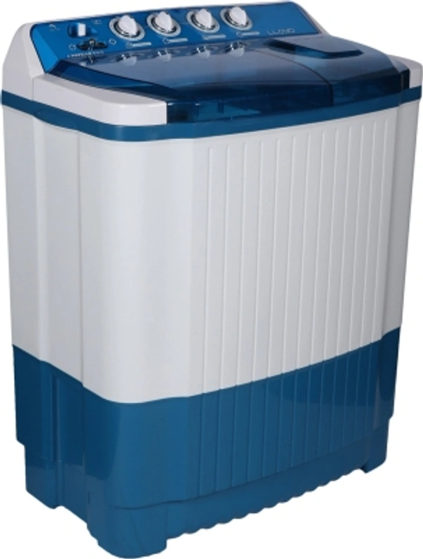 Lioyd 8kg Semi Auto Lloyd 8 kg Semi Automatic Top Load Blue, WhiteSemi Automatic Top Load1300 rpm  : Higher the spin speed, lower the drying timeNumber of wash programs - 45 Star Rating8 kg10 Days Replacement Policy, No questions asked. - Multicoulor, standered