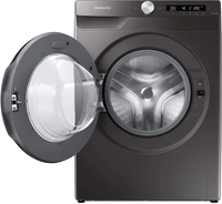 Samsung 7 Kg SAMSUNG 7 kg 5 Star Wifi AI-Enabled Fully Automatic Front Load Black, GreyColor: Inox, WhiteStar Rating: 5, Non-RatedConnectivity: Non-WiFi, WiFi EnabledFully Automatic Front Load Washing Machines have Great Wash Quality with very less running cost1200 rpm  : Higher the spin speed, lower the drying time5 Star Rating7 kg10 Days Replacement Policy, No questions asked. - Dark Gray, king