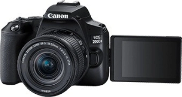 Canon EOS 200D II DSLR Camera EF-S18-55mm IS STMEffective Pixels: 24.1 MPSensor Type: CMOSWiFi AvailableFull HD7 Days Replacement Policy, No questions asked.Hurry, Only a few left! - Black, standered
