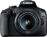 Canon EOS 1500D DSLR Camera Body+ 18-55 mm IS II LensEffective Pixels: 24.1 MPSensor Type: CMOSWiFi Available1080p recording at 30p7 Days Replacement Policy, No questions asked.Hurry, Only 5 left! - Black, standered
