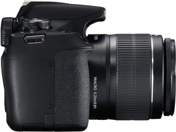 Canon EOS 1500D DSLR Camera Body+ 18-55 mm IS II LensEffective Pixels: 24.1 MPSensor Type: CMOSWiFi Available1080p recording at 30p7 Days Replacement Policy, No questions asked.Hurry, Only 5 left! - Black, standered