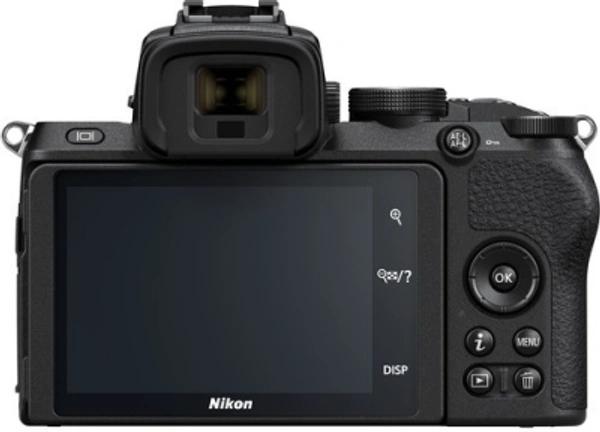 Nikon Z50 NIKON Z 50 Mirrorless Camera Body with 16-50mm & 50-250mm LensesVariant: Body with 16-50mm & 50-250mm Lenses, Body with 16-50mm LensEffective Pixels: 20.9 MPSensor Type: CMOSWiFi AvailableUHD 4K7 Days Replacement Policy, No questions asked.Hurry, Only 7 left! - Black, standered