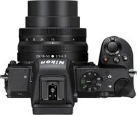 Nikon Z50 NIKON Z 50 Mirrorless Camera Body with 16-50mm & 50-250mm LensesVariant: Body with 16-50mm & 50-250mm Lenses, Body with 16-50mm LensEffective Pixels: 20.9 MPSensor Type: CMOSWiFi AvailableUHD 4K7 Days Replacement Policy, No questions asked.Hurry, Only 7 left! - Black, standered