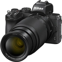 Nikon Z50 NIKON Z 50 Mirrorless Camera Body with 16-50mm & 50-250mm LensesVariant: Body with 16-50mm & 50-250mm Lenses, Body with 16-50mm LensEffective Pixels: 20.9 MPSensor Type: CMOSWiFi AvailableUHD 4K7 Days Replacement Policy, No questions asked.Hurry, Only 7 left! - Black, standered