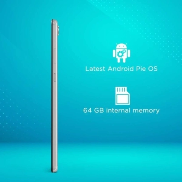 Lenovo M8 Full HD 4 GB RAM 64 GB ROM 8 inches with Wi-Fi+4G Tablet (platinum grey)Connectivity: Wi-Fi+4GStorage: 64 GB4 GB RAM | 64 GB ROM | Expandable Upto 256 GB20.32 cm (8 inches) Display13 MP Primary Camera | 5 MP FrontAndroid 9 Pie | Battery: 5100 mAhVoice Call (Single Sim)Processor: MediaTek Helio P22T Tab Octa-Core Processor7 Days Replacement Policy, No questions asked. - Black, standered