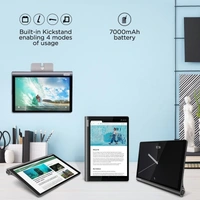 Lenovo Yoga Smart Tab with Google Assistant 4 GB RAM 64 GB ROM 10.1 inch with Wi-Fi+4G Tablet (Iron Grey)Connectivity: Wi-Fi+4GStorage: 64 GB4 GB RAM | 64 GB ROM | Expandable Upto 256 GB25.65 cm (10.1 inch) Full HD Display8 MP Primary Camera | 5 MP FrontAndroid 10 | Battery: 7000 mAh Lithium PolymerVoice Call (Single Sim, LTE)Processor: Qualcomm Snapdragon 439 Octa Core (4 x A53 at - Black, standered