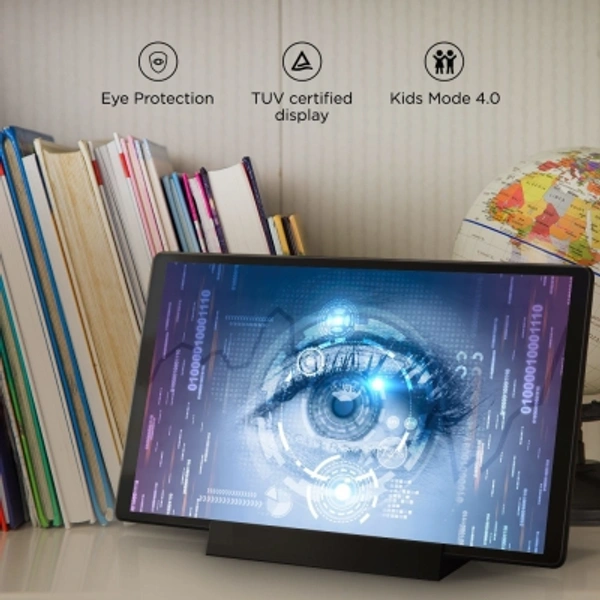 Lenovo Smart Tab M10 FHD Plus (2nd Gen) with Google Assistant 4 GB RAM 128 GB ROM 10.3 inch with Wi-Fi+4G Tablet (Iron Grey)Connectivity: Wi-Fi+4GStorage: 128 GB4 GB RAM | 128 GB ROM | Expandable Upto 256 GB26.16 cm (10.3 inch) Full HD Display8 MP Primary Camera | 5 MP FrontAndroid 10.0 (Pie) | Battery: 5000 mAhProcessor: MediaTek Helio P22T Octa Core (4 x A53 at 2.3 GHz, 4 x A53 a - Black, standered