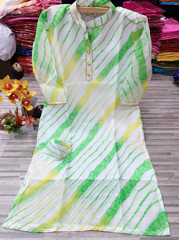 Stylolook Wholesale Deal Only 🥀Kota Chex Ladies Kurty - Multicoulor, All