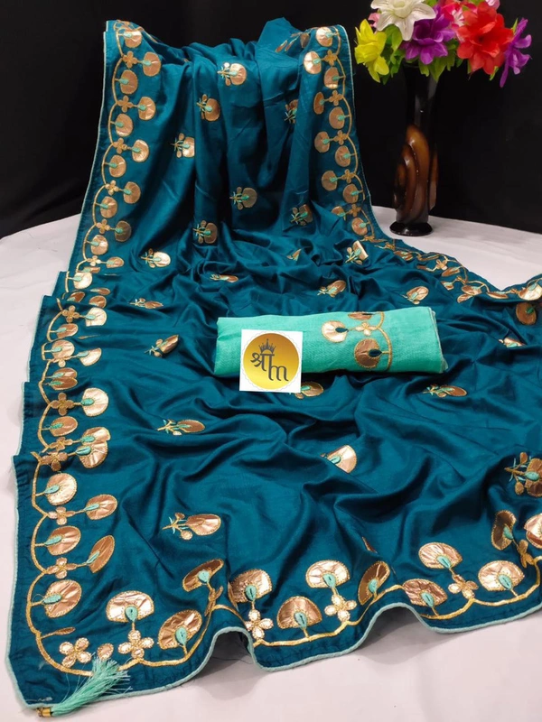 Stylolook Whoalsale Deal Only 🥀Rakhi Dhamaka Partyware Saree - Multicoulor, Free