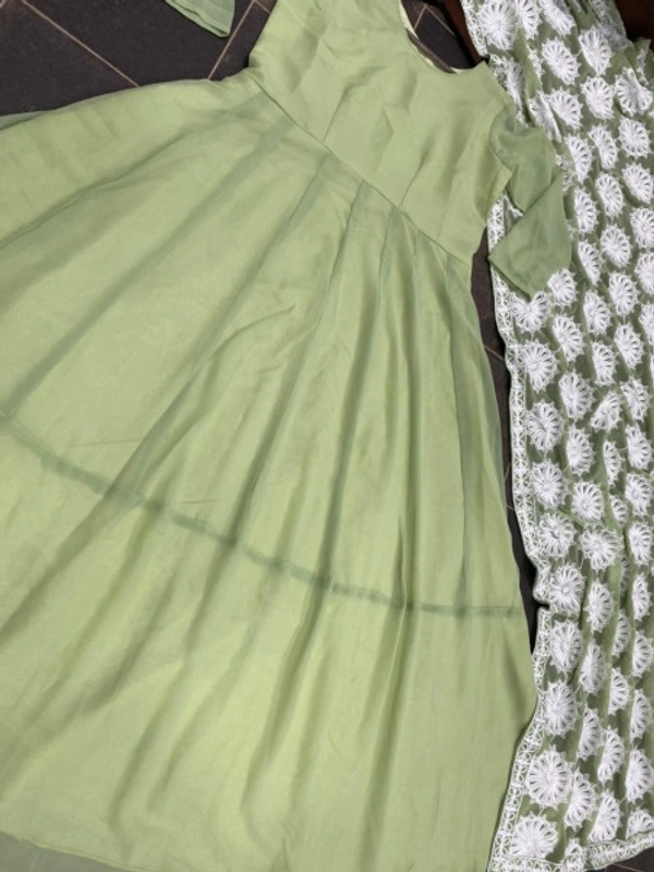 Stylolook Online Payment 🌹 Stylolook Gown With Dupatta - Multicoulor, Free