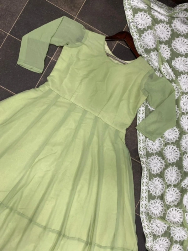 Stylolook Online Payment 🌹 Stylolook Gown With Dupatta - Multicoulor, Free