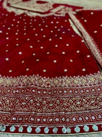 Stylolook Online Payment 🌹 VIP Lehanga Cholli - Red, Free
