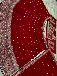 Stylolook Online Payment 🌹 VIP Lehanga Cholli - Red, Free
