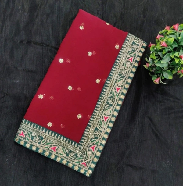 Charmlook Online Payment 🌹 Vvip Saree - Multicoulor, Free
