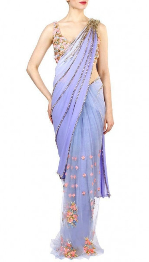 Stylolook Online Payment 🌹 Dilzan Saree - Multicoulor, Free