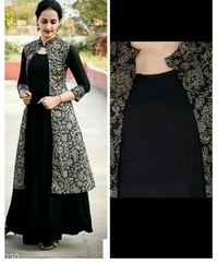 Charmlook Online Payment 🌹 Artistic Gown - BLACK, Free