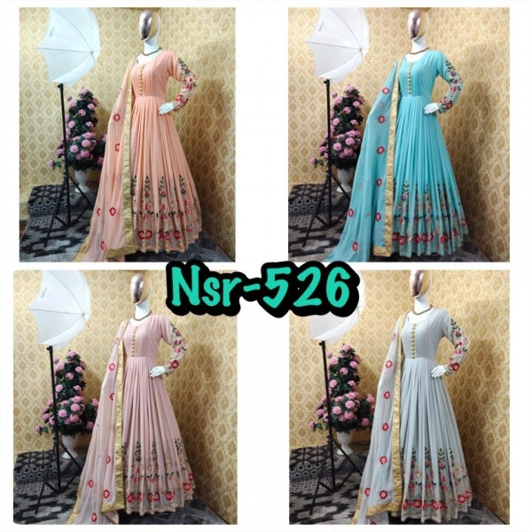 Stylolook Online Payment 🌹 Wedding Gown - Multicoulor, Free