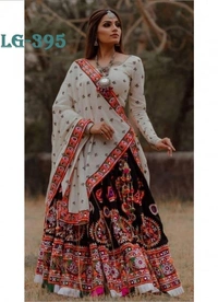 Stylolook Online Payment 🌹 Navratra Special Lehanga Cholli - Multicoulor, Free