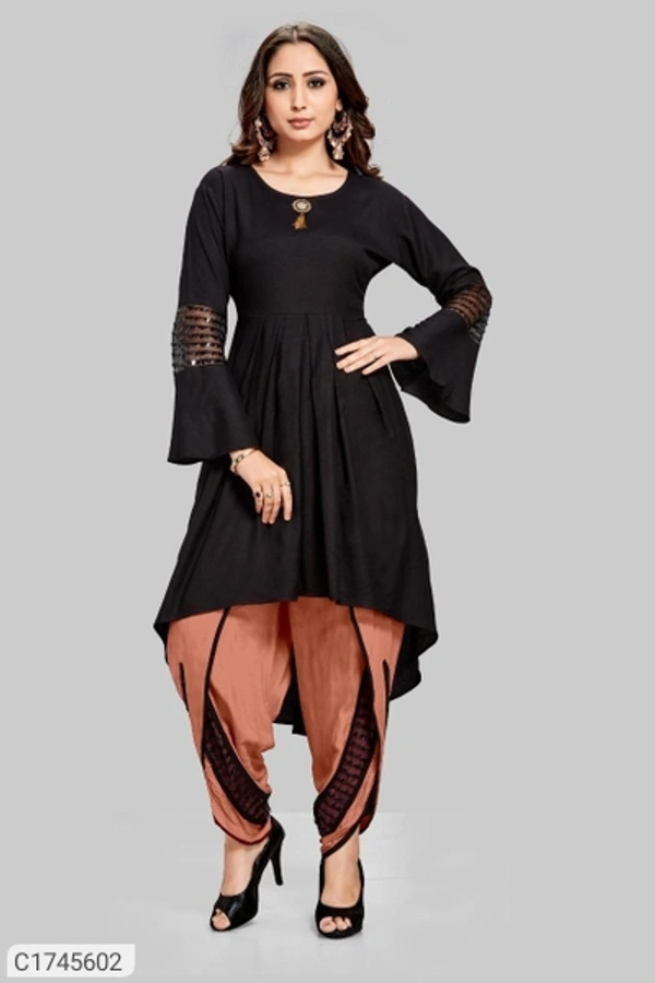 Stylolook Brand 🥀 Ladies Top With Patiala Salwar😍🤣New Fashion Update - Multicoulor, M,L,XL